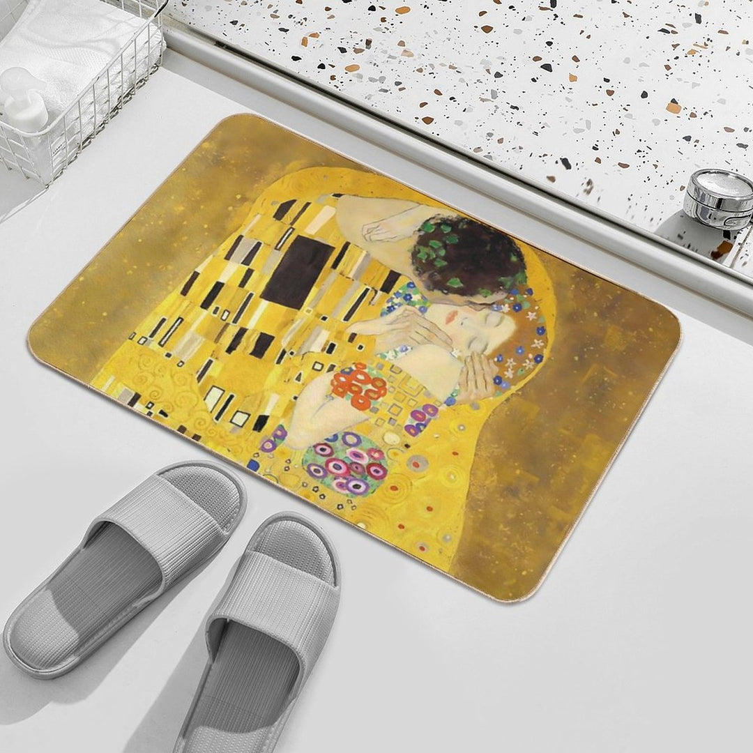The Kiss - Gustav Klimt  Pet-Safe Bath Mat
