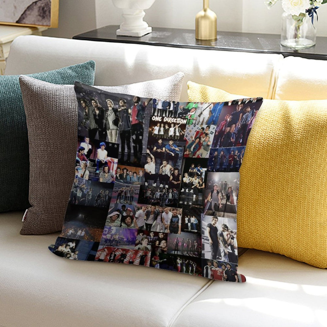 One Direction Soft Multiple Sizes Throw Pillow