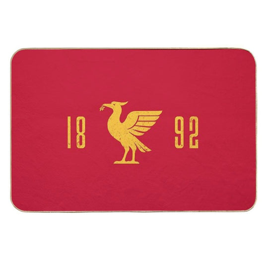 Liverpool 1892 Retro Vintage  Repositionable Bath Mat