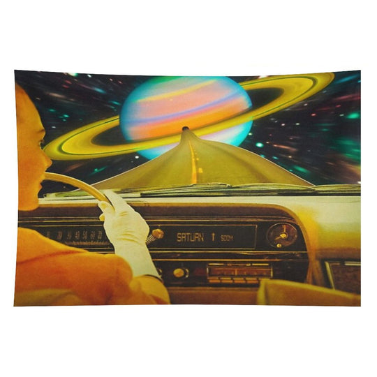 COMING HOME TO SATURN Tapestry