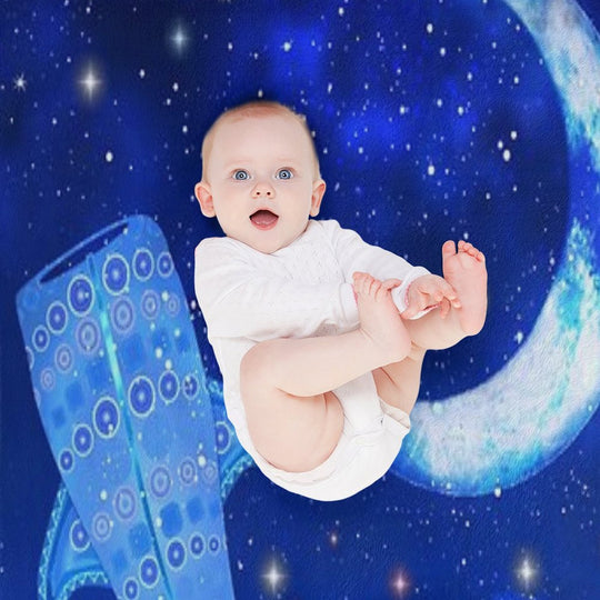 WHALE-SHARK GALAXY 313 Easy Care Throw Blanket