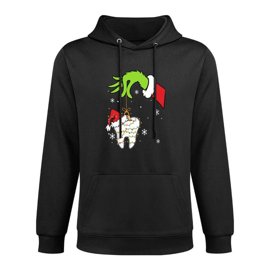 Christmas Tooth Dentist Dental Assistantth Pajamas Xmas Customizable Surface Hoodie