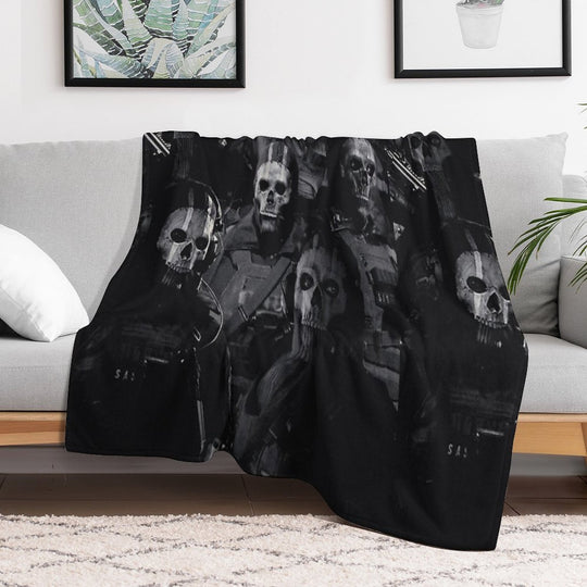 Simon Ghost Riley Lightweight Throw Blanket