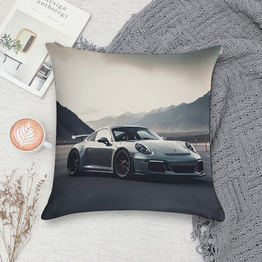 911 GT3 Soft High-Density Material Throw Pillow