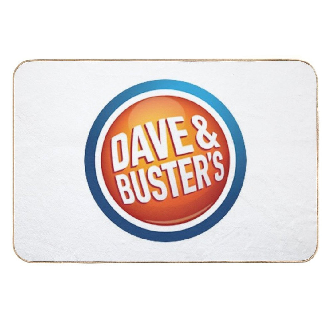 Dave & Buster's Logo Durable Bath Mat