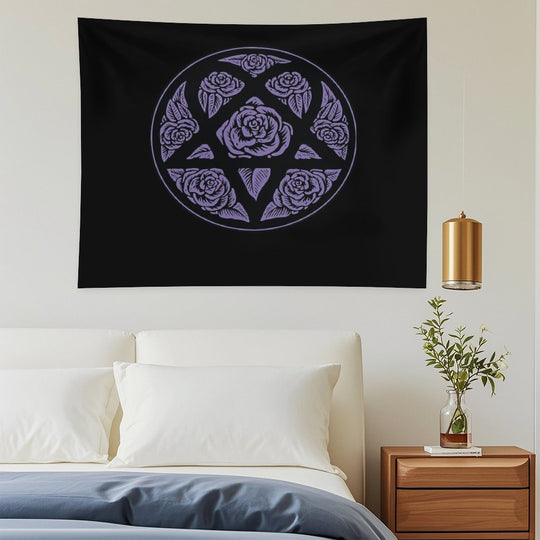 Heartagram S Purple Him Band Poster Ville Valo Sticker Essential Copy Tapestry