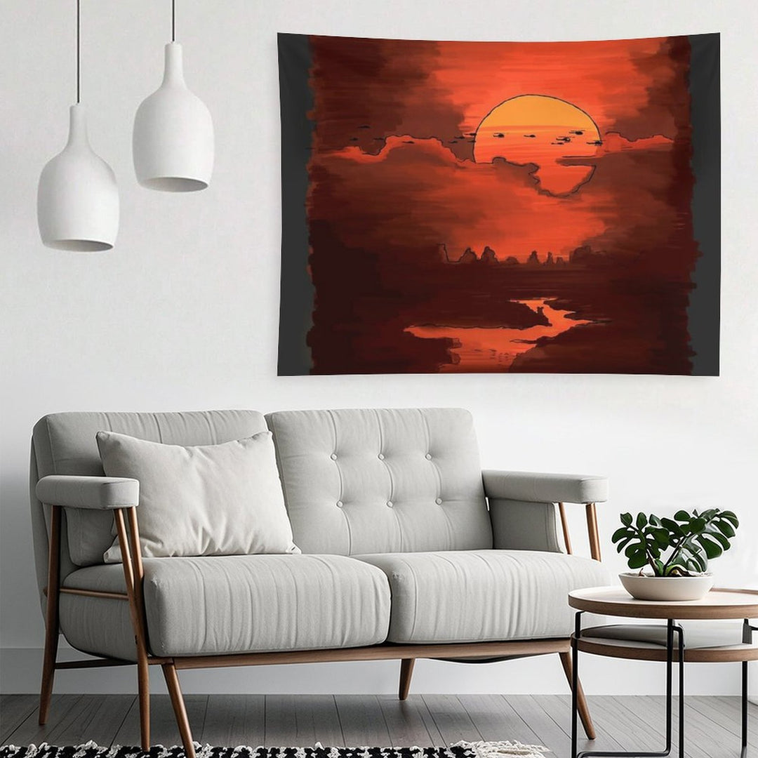 Apocalypse Now Illustration by Burro Tapestry