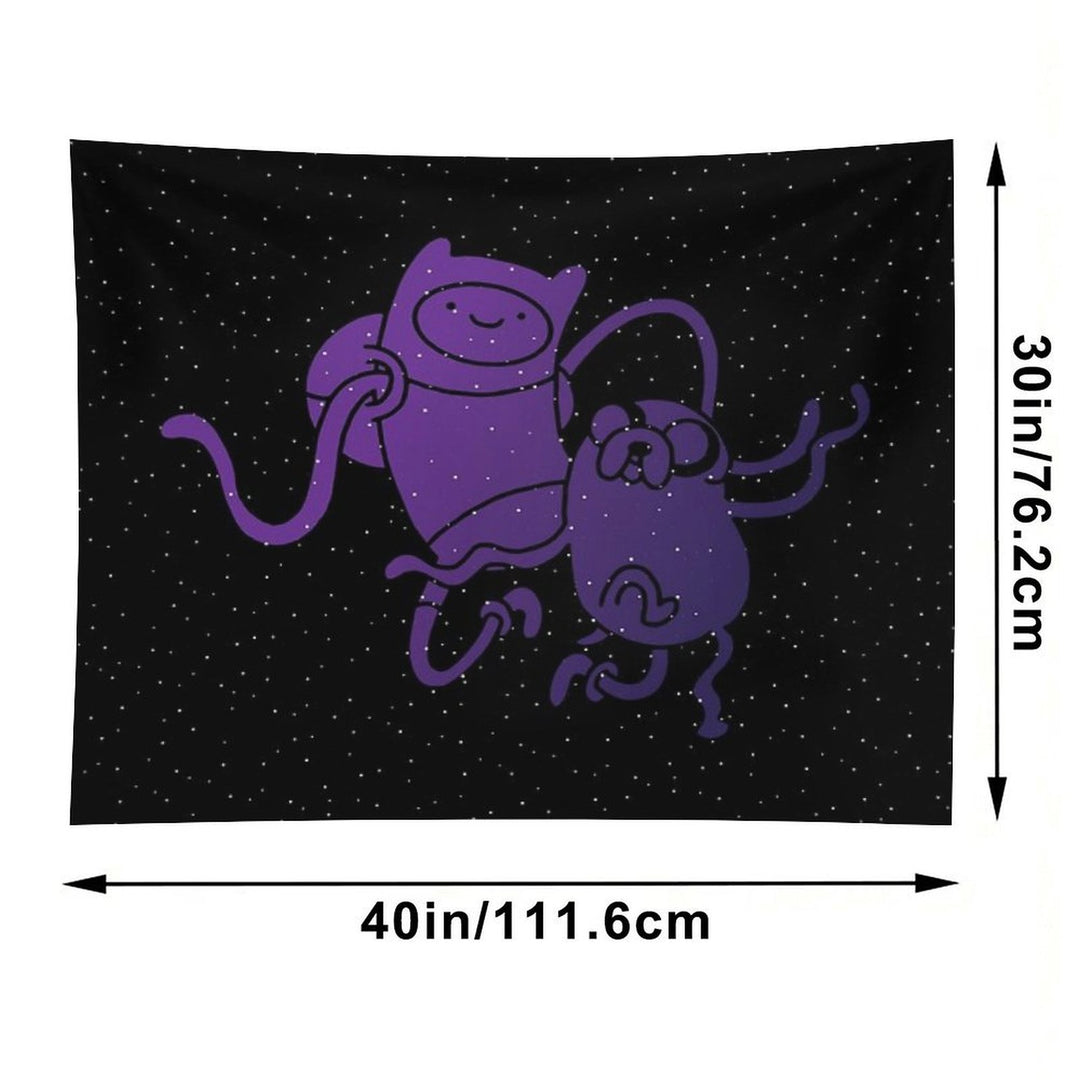 Space Buddies (Adventure Time) Tapestry