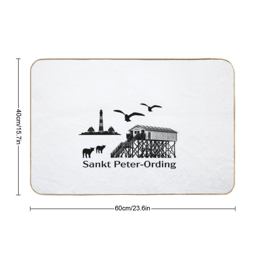 Sankt Peter-Ording  Versatile Bath Mat