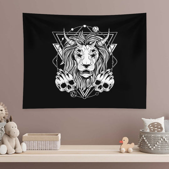 Zodiac Leo Tapestry