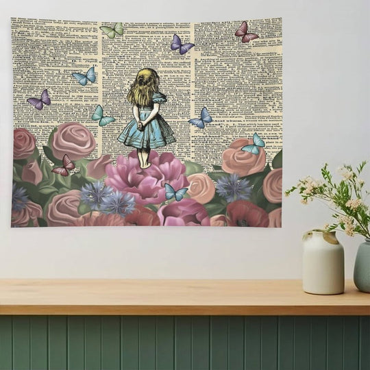 Alice In Wonderland - Wonderland Garden Tapestry