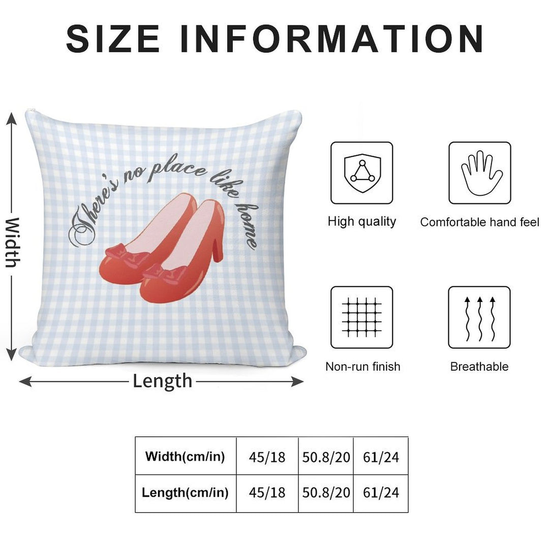 The Ruby Slippers Soft Decorative Cover Throw Pillow