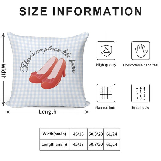 The Ruby Slippers Soft Decorative Cover Throw Pillow