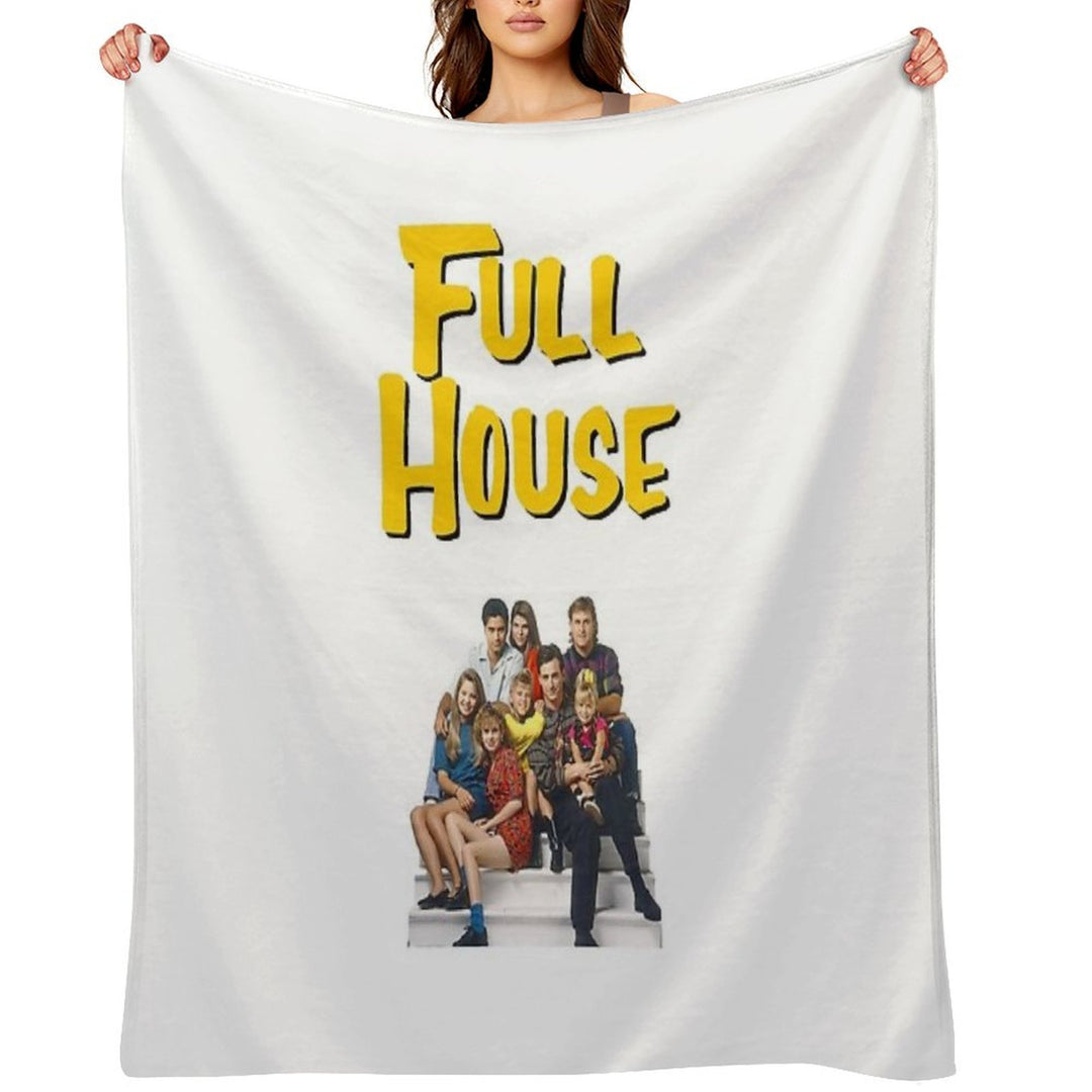 Full House (Sticker 2 Pack) Multi-functional Throw Blanket
