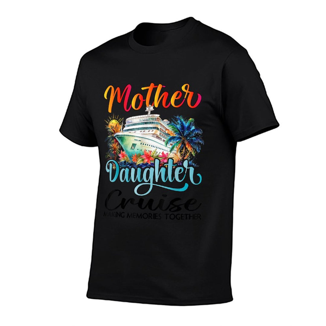 Mother And Daughter Cruise 2025 Mom Daughter Cruise Matching  Moisture-wicking T-Shirt