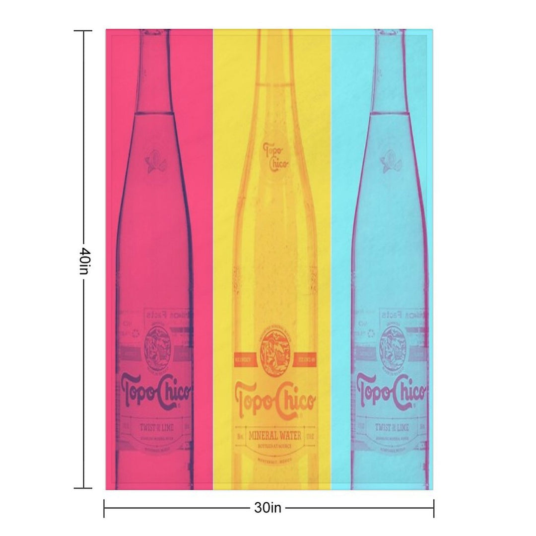 Topo Chico Eco-conscious Throw Blanket