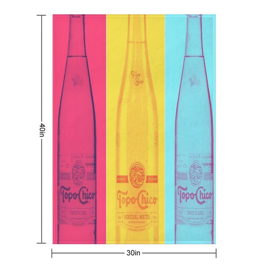 Topo Chico Eco-conscious Throw Blanket