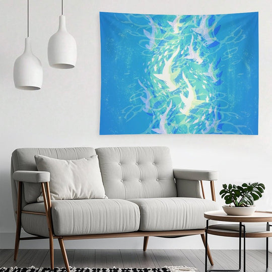 Hammerhead Migration Tapestry