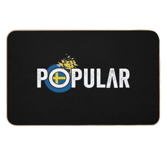 Eric Saade - Popular [2011, Sweden]  Eco-Friendly Bath Mat