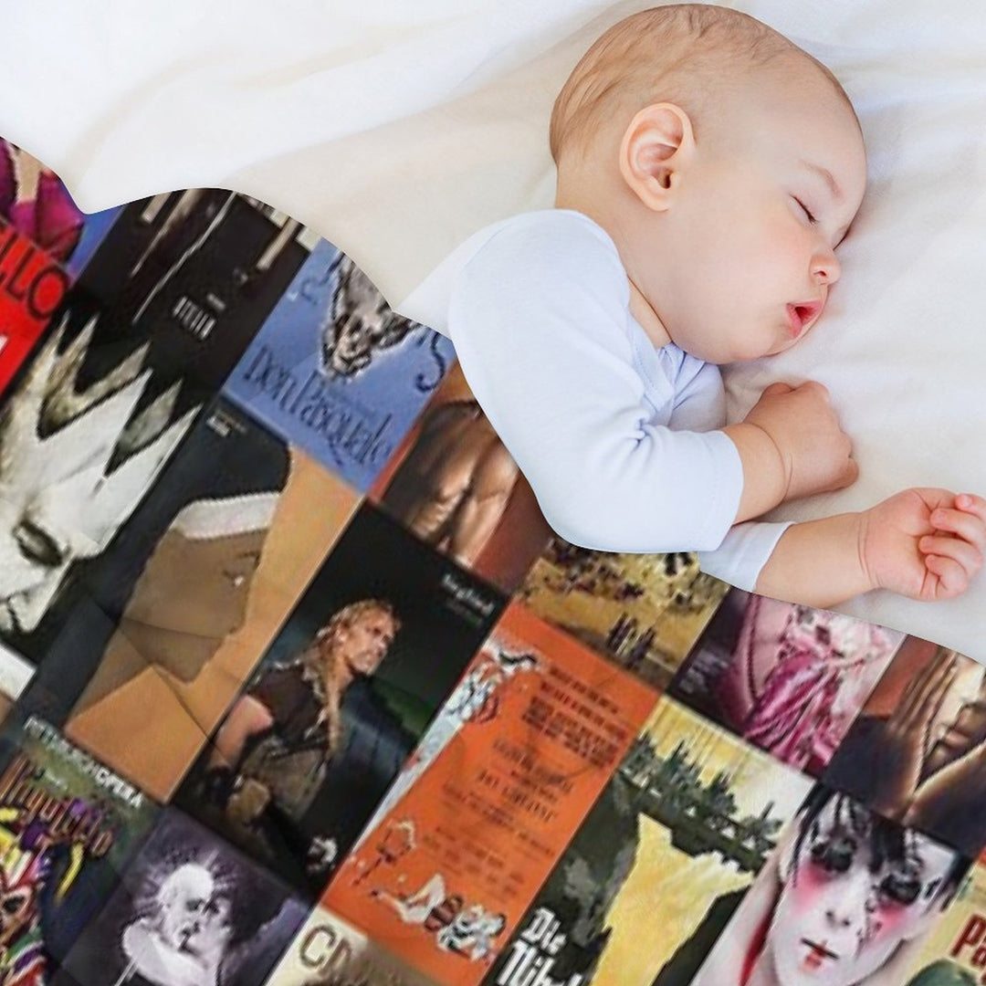 Opera Machine-washable Throw Blanket