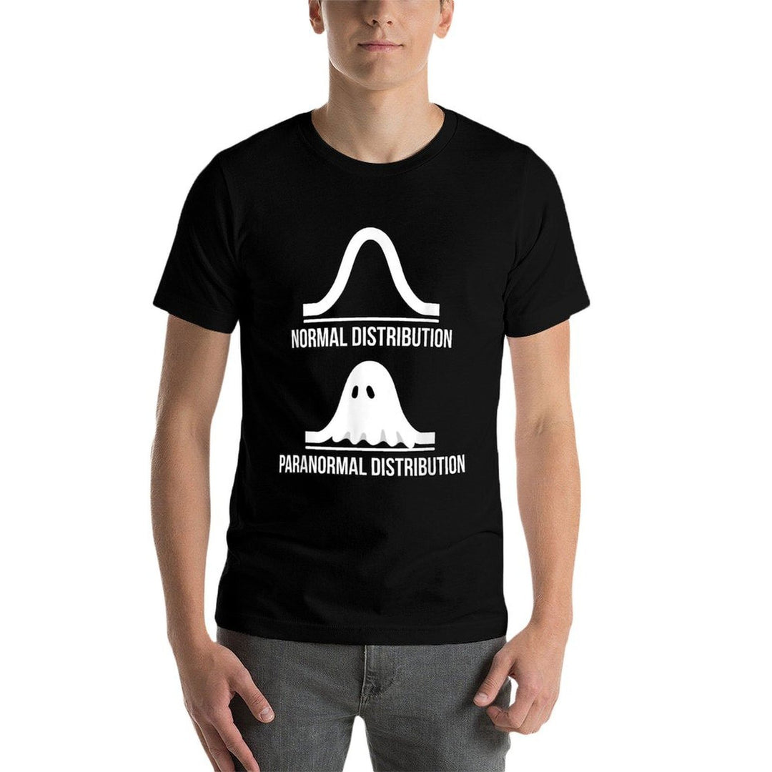 Halloween - Normal Distribution Paranormal Math  Easy-care T-Shirt