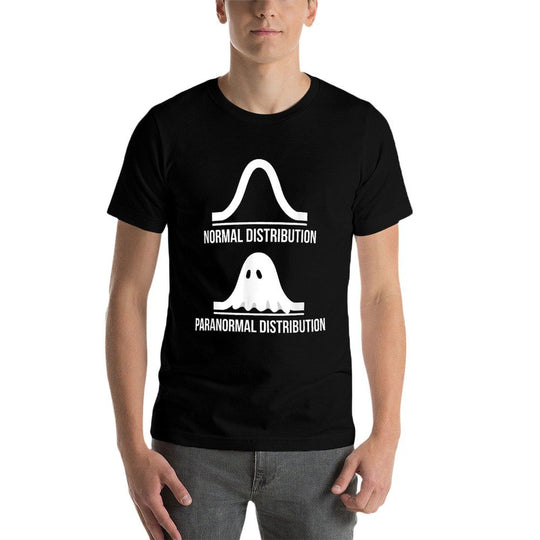 Halloween - Normal Distribution Paranormal Math  Easy-care T-Shirt
