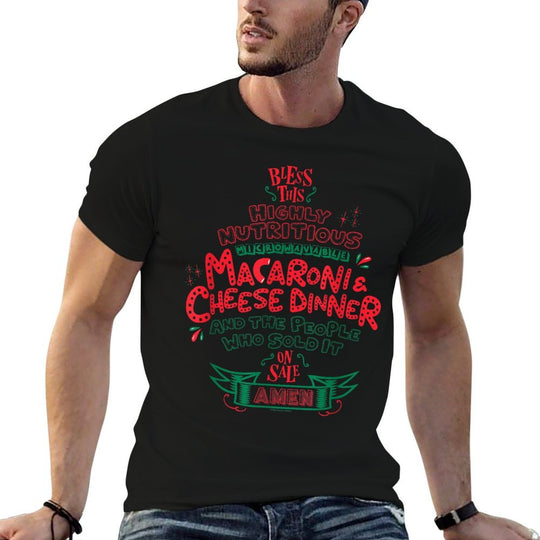 Home Alone Christmas Bless This Highly Nutritious Macaroni  Affordable Price T-Shirt