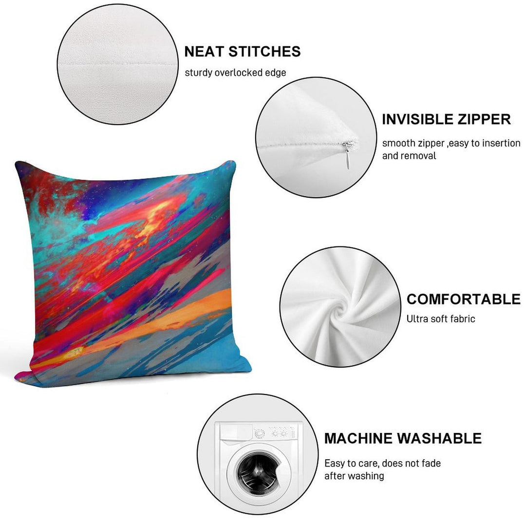 Nebula Soft Luxury Feel Throw Pillow