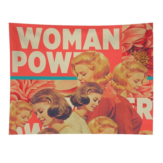 Woman Power Tapestry