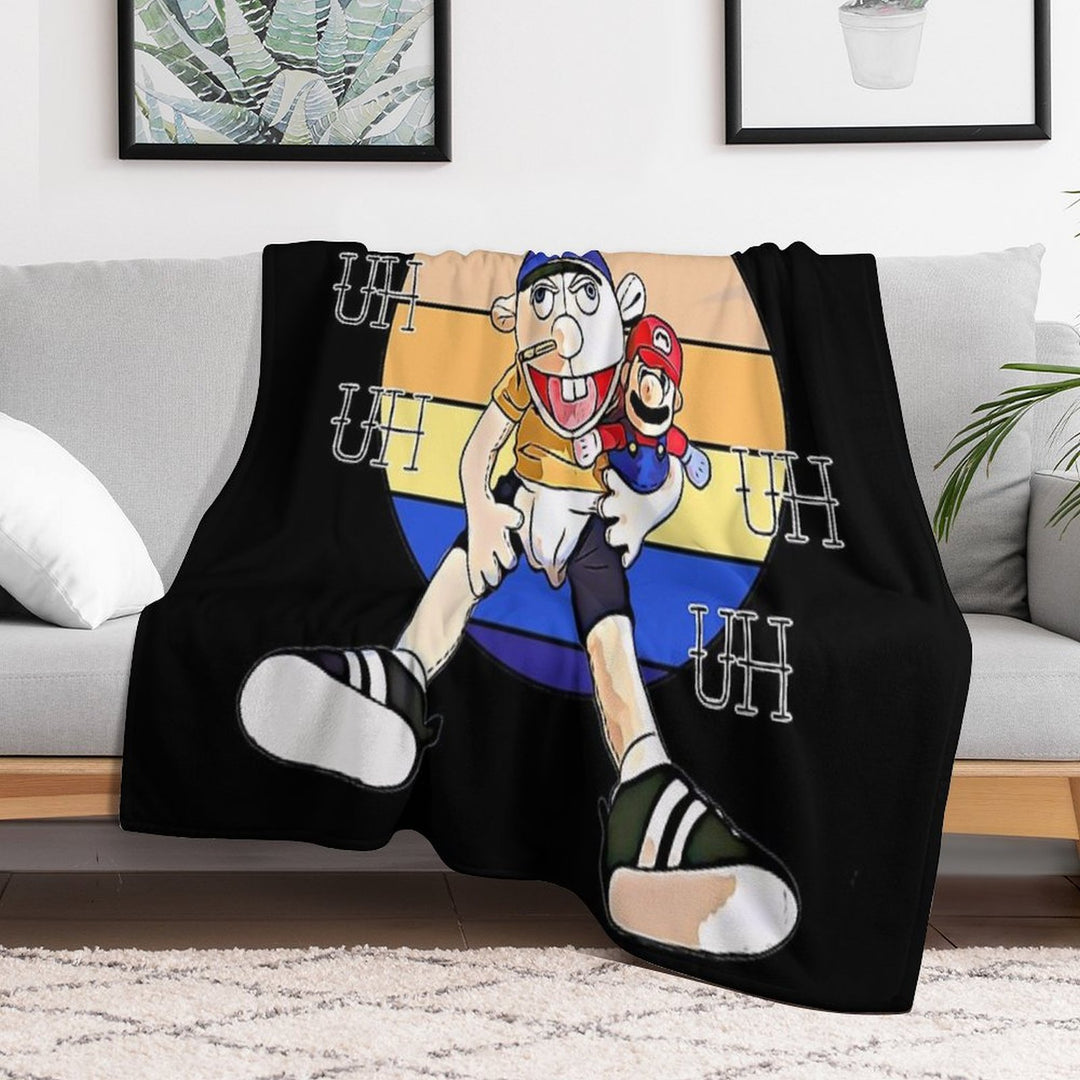 JEFFY Sml Hot Selling! All-season Throw Blanket