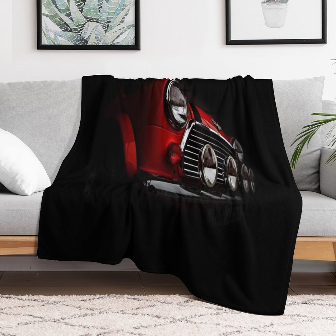 Mini Rally Machine-washable Throw Blanket