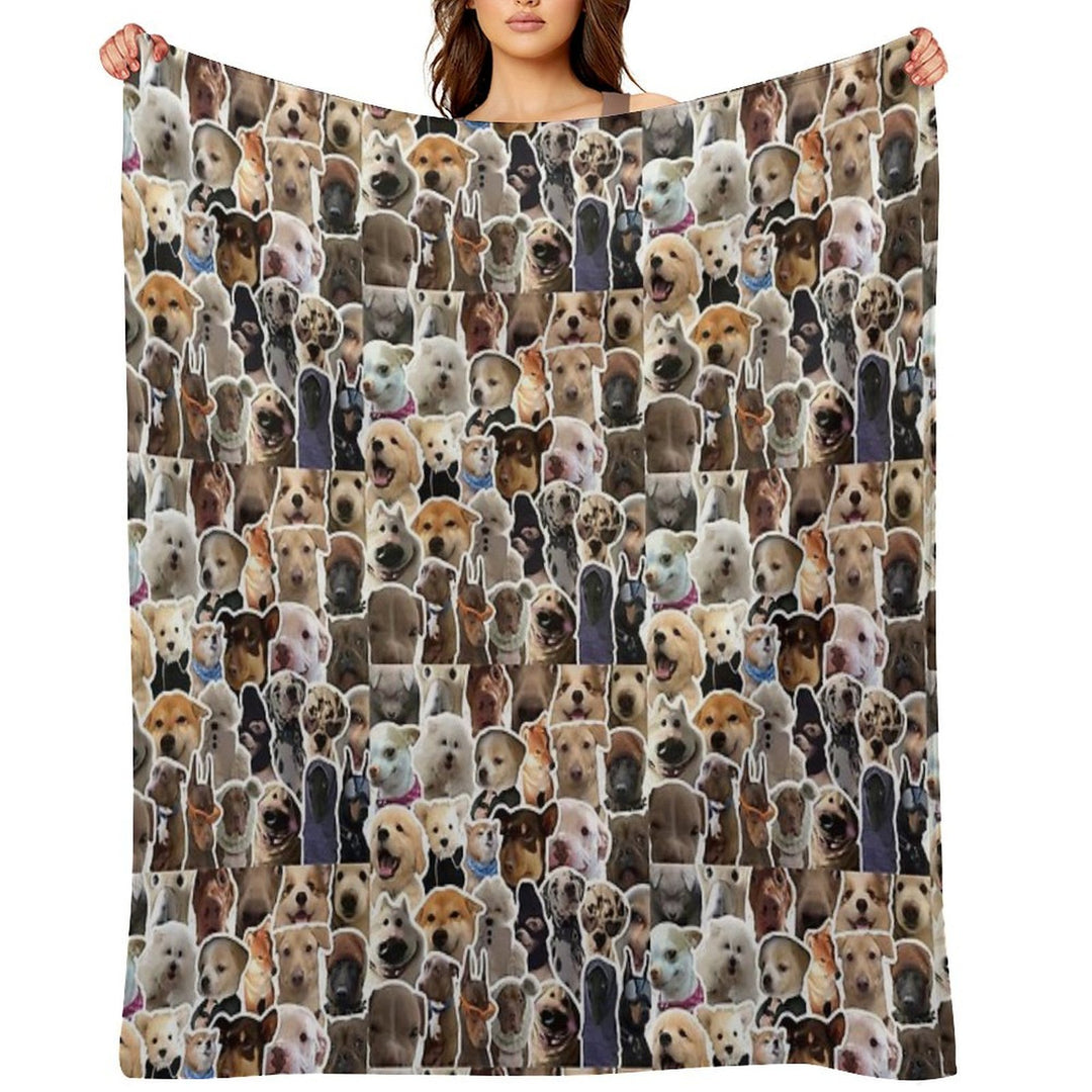 Sticker Stack 15 Compact Throw Blanket