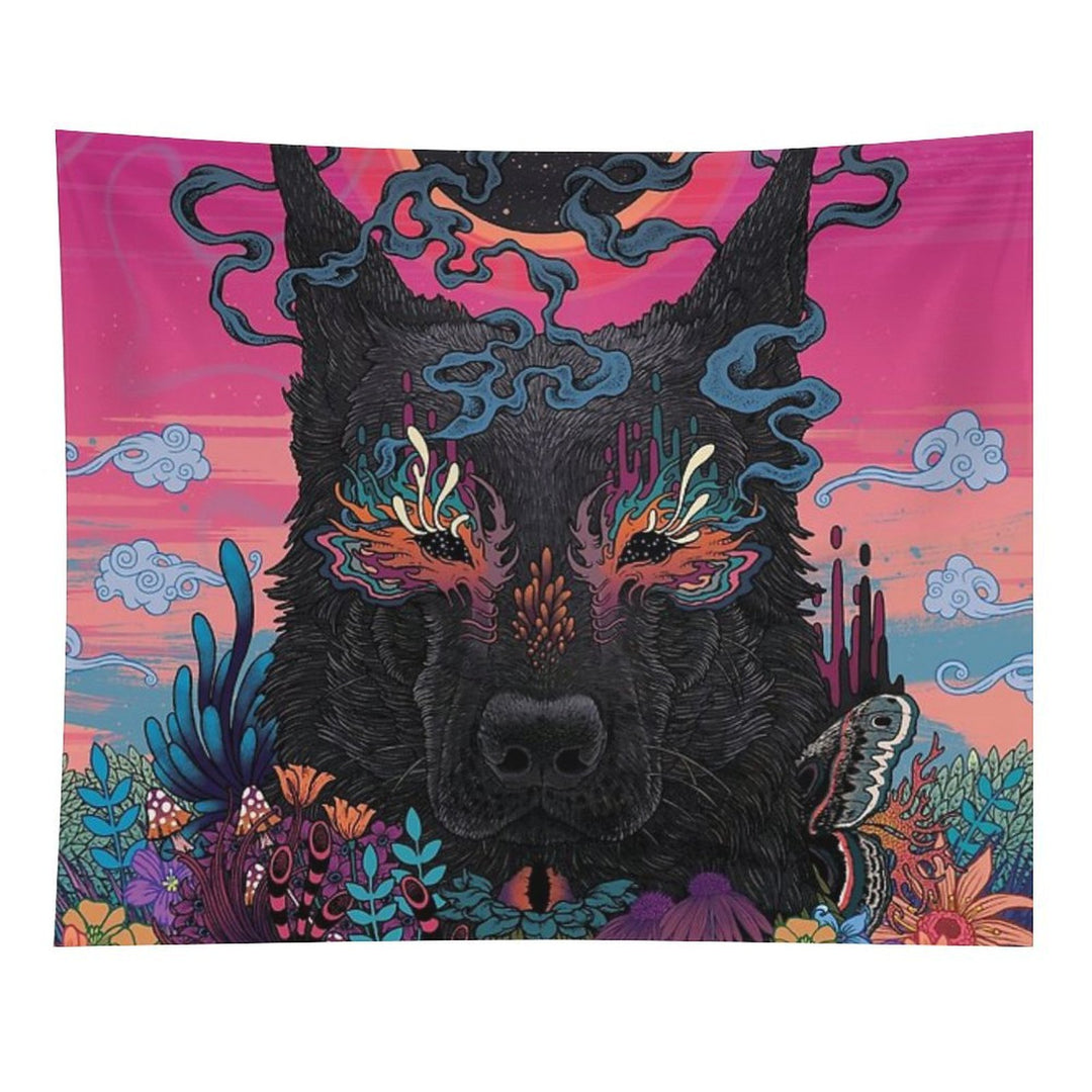 Black Eyed Dog Tapestry