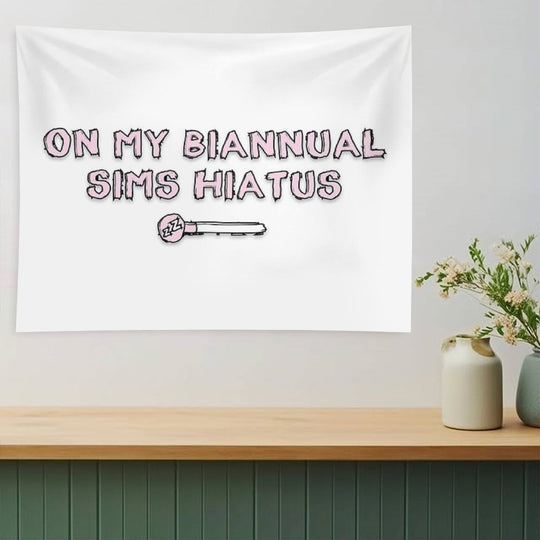 On My Biannual Sims Hiatus Tapestry