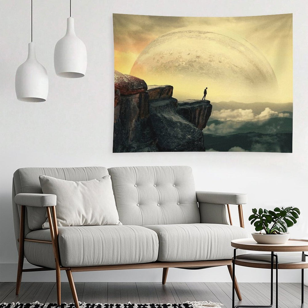 Space Mountain Tapestry