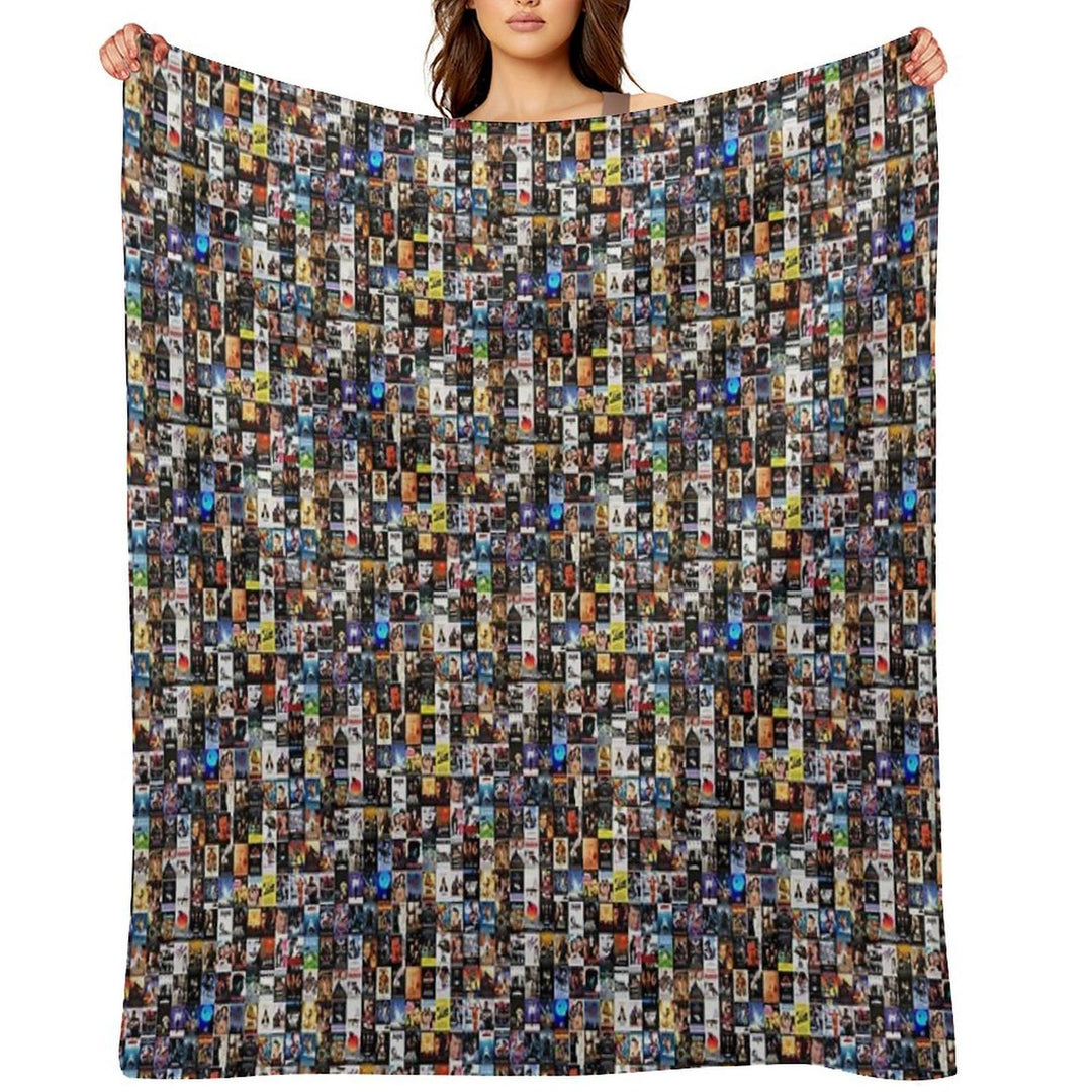 Mixed Movie Montage Comfort Throw Blanket