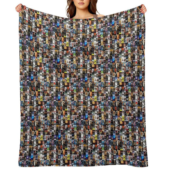 Mixed Movie Montage Comfort Throw Blanket
