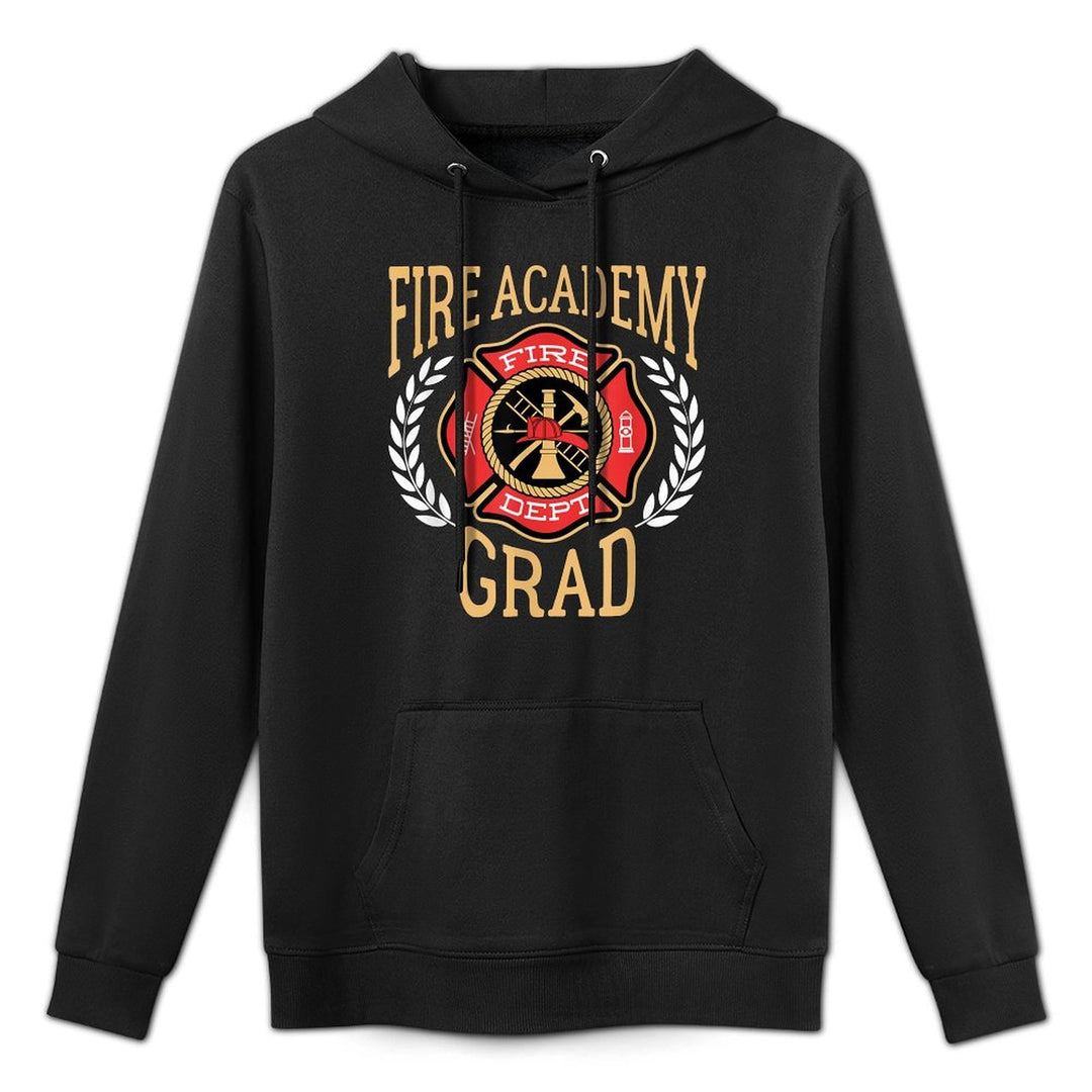 Fire Academy Grad Graduation Shape Retention Hoodie