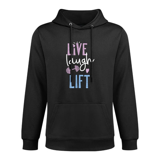 Live Laugh Lift Gym And Fitness For Women Unisex Design Hoodie