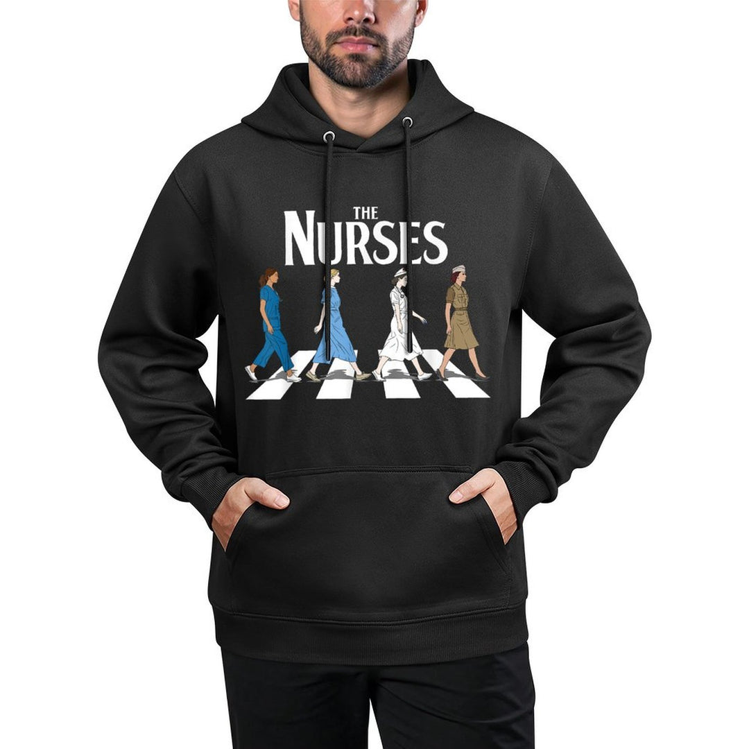 Retro Nurse Gifts Nurse Week Gifts Womens Funny Nurse Layering Staple Hoodie