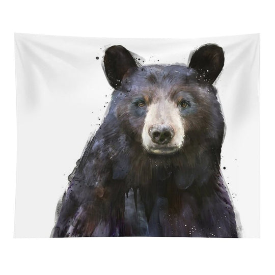 Black Bear Tapestry