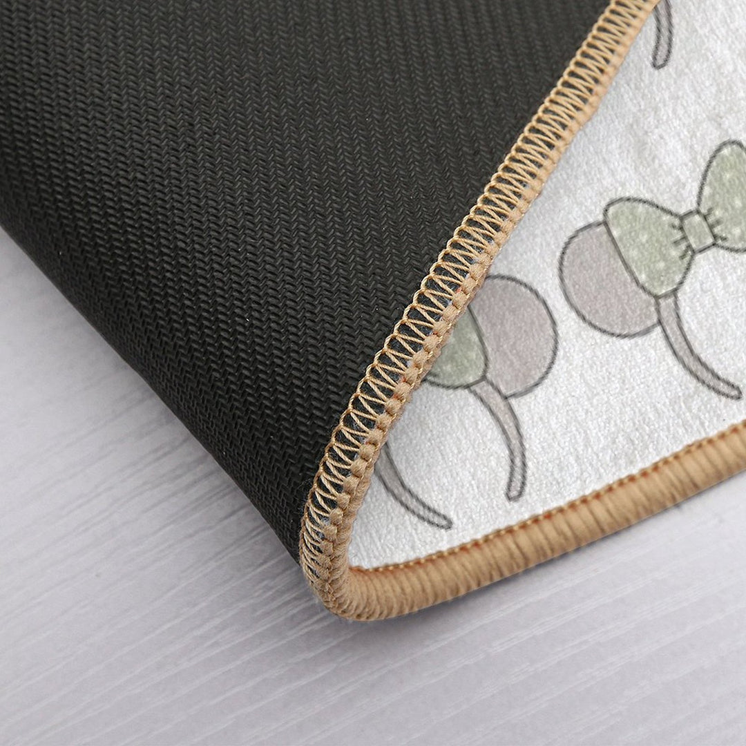 Farmhouse Inspired Ear Headband Design - Sweet Fern Design Co.  Fade-Resistant Bath Mat