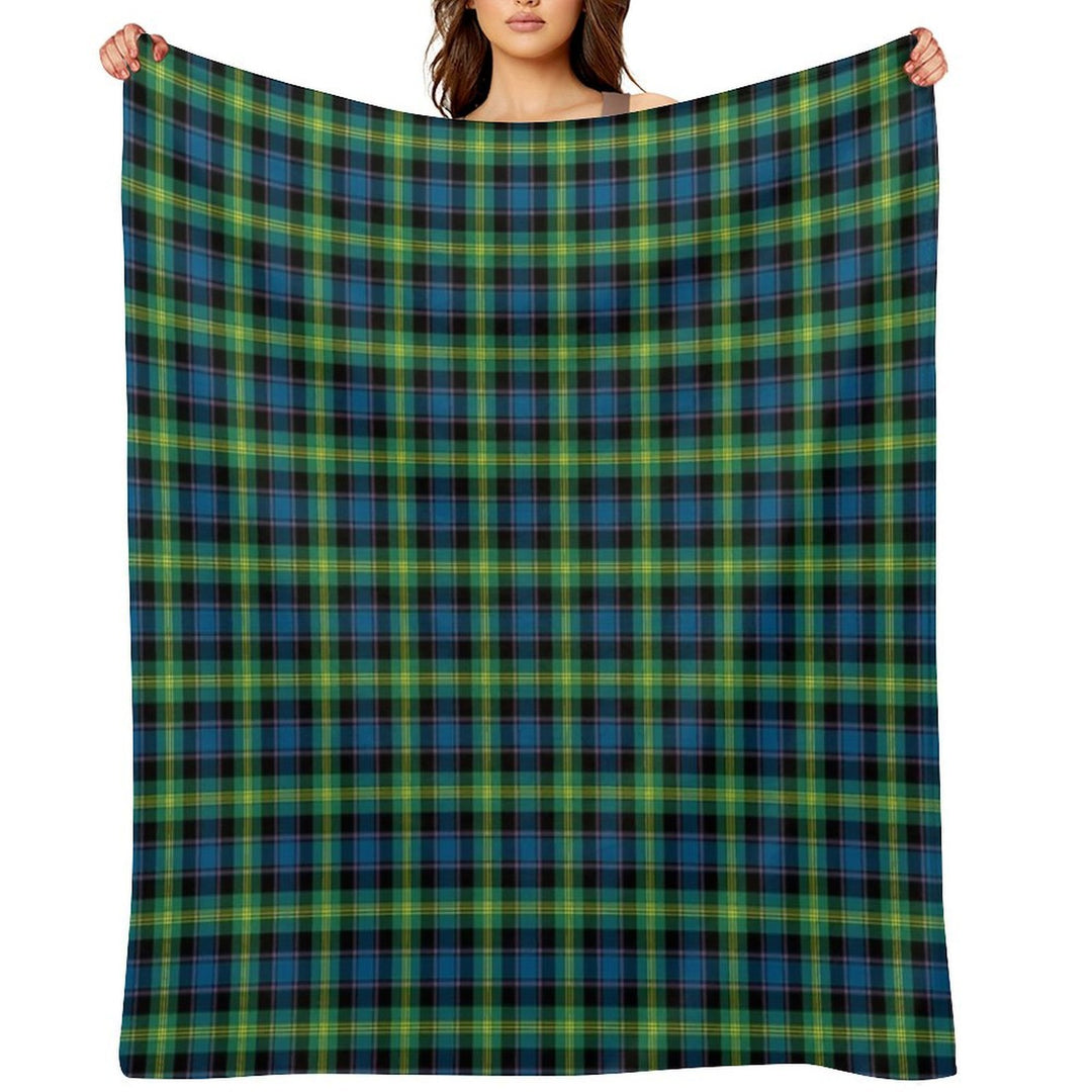 Clan Watson Tartan Velvety-soft Throw Blanket
