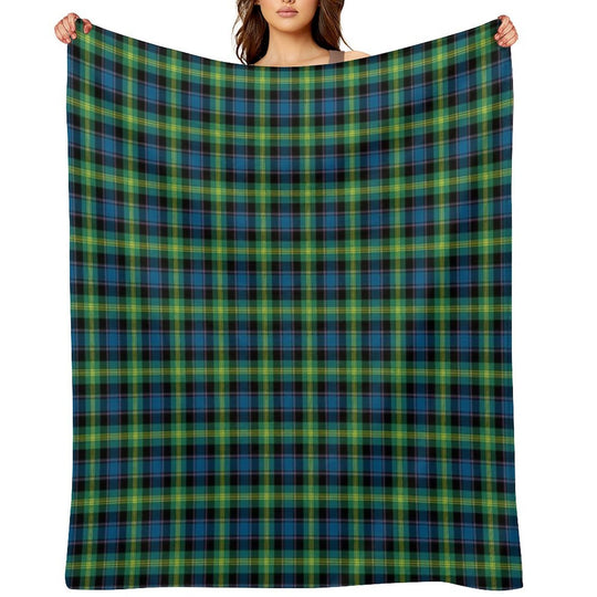 Clan Watson Tartan Velvety-soft Throw Blanket
