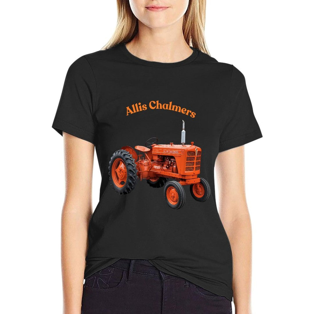 Vintage Alls Chalmers Tractor Retro Farming  Odor-resistant T-Shirt