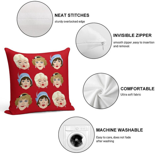 Hot Soft Anti-Pilling Throw Pillow