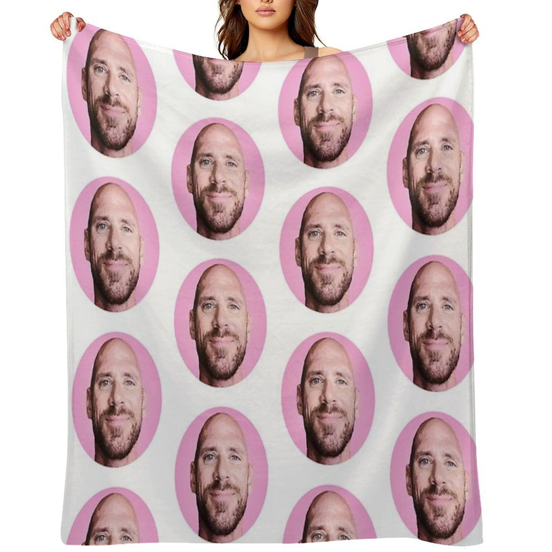 Johnny Sins Pornstar Machine-washable Throw Blanket