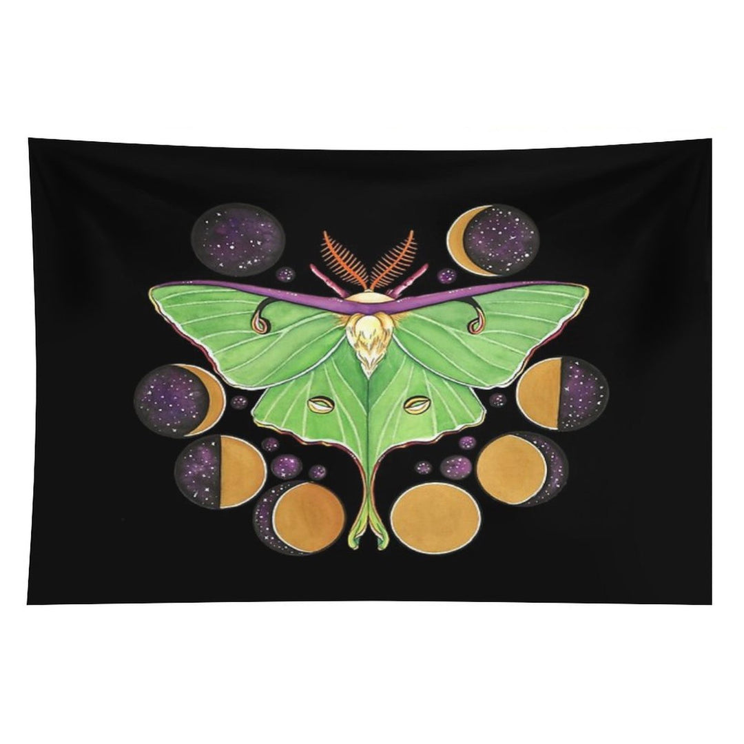 Lunar Moth Tapestry