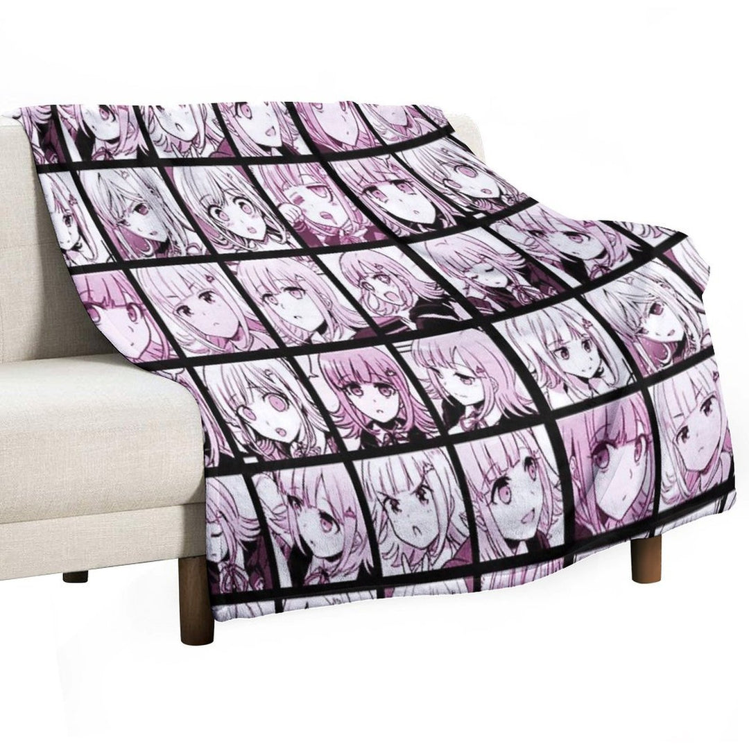 Chiaki Manga Collection (Colored) All-season Throw Blanket