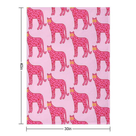 Cheetah Xoxo Eco-conscious Throw Blanket